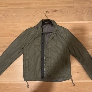 Gucci Olive Green Sailing Jacket (Size 52)